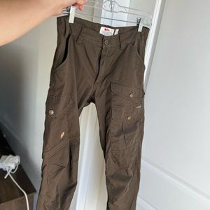 FjallRaven size 30 cargo pants! Super comfortable and great outdoors.